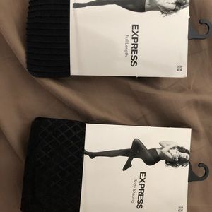 2 pairs of express tights